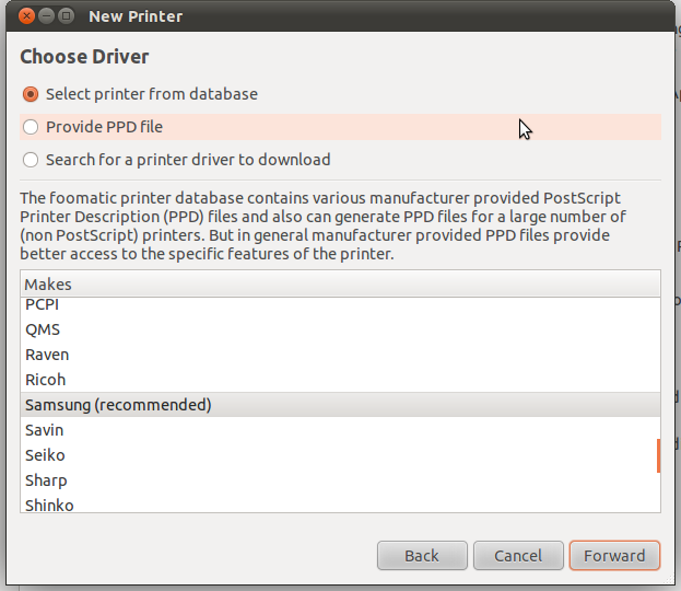 Setup Samsung CLX3175FW